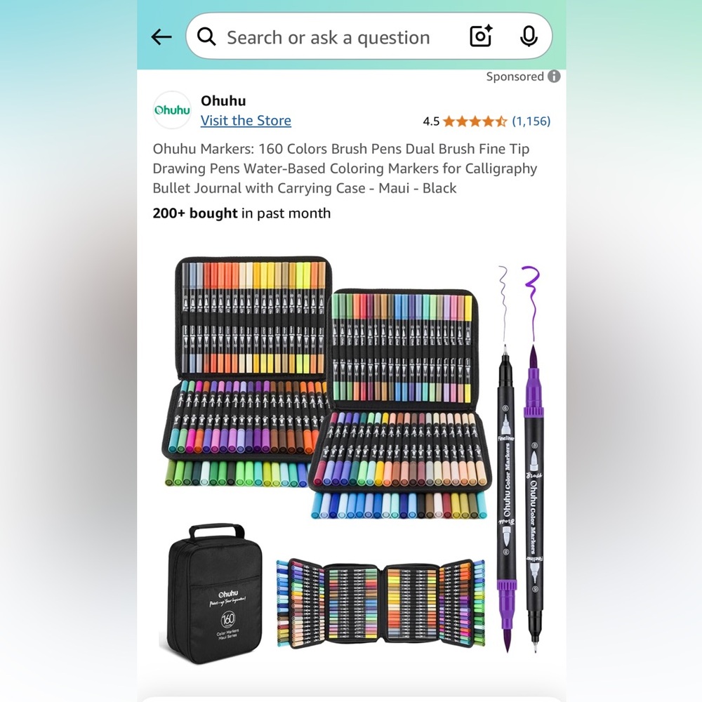 Ohuhu 160 Piece Set-Maui Series